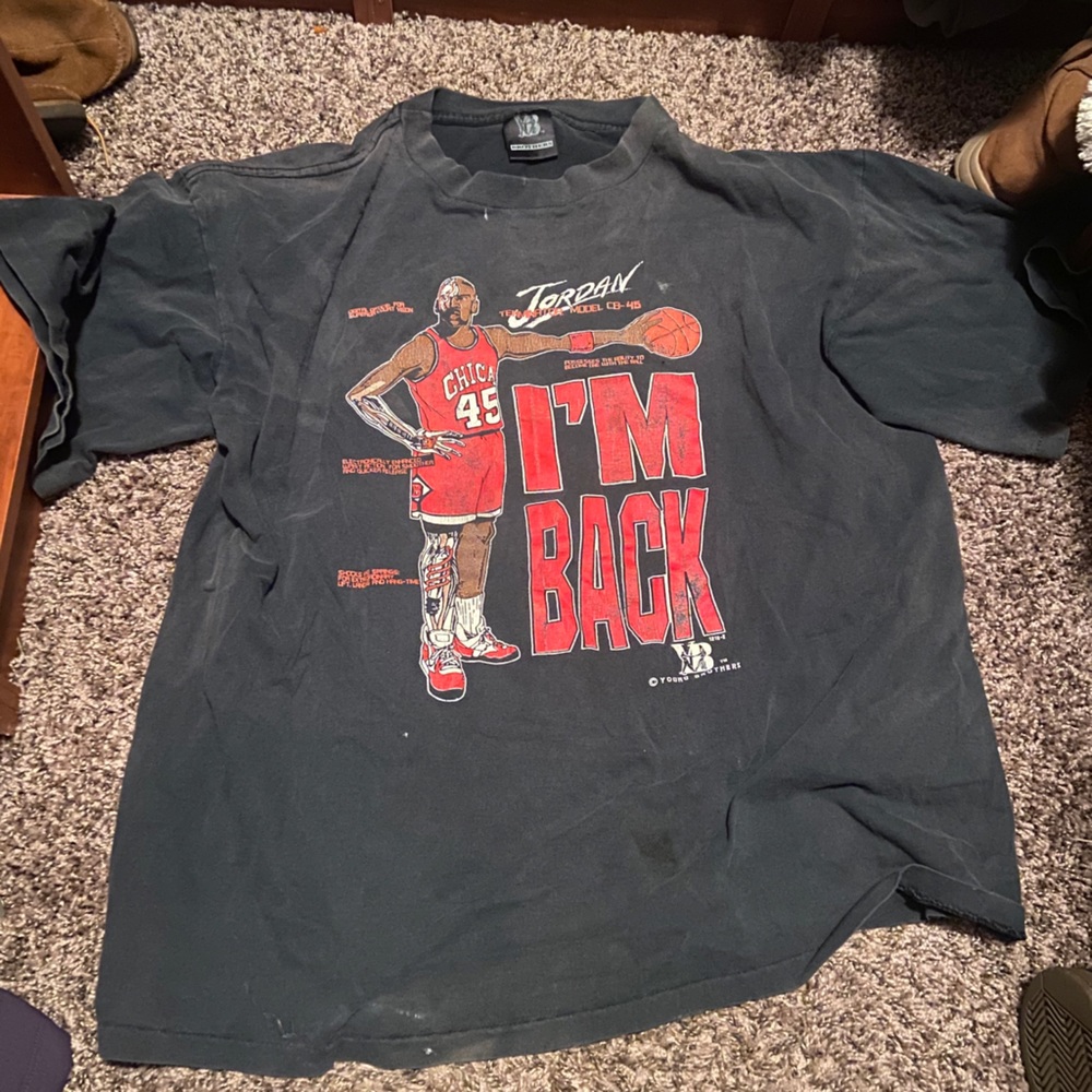 Vintage 1995 Michael Jordan “I’m Back”